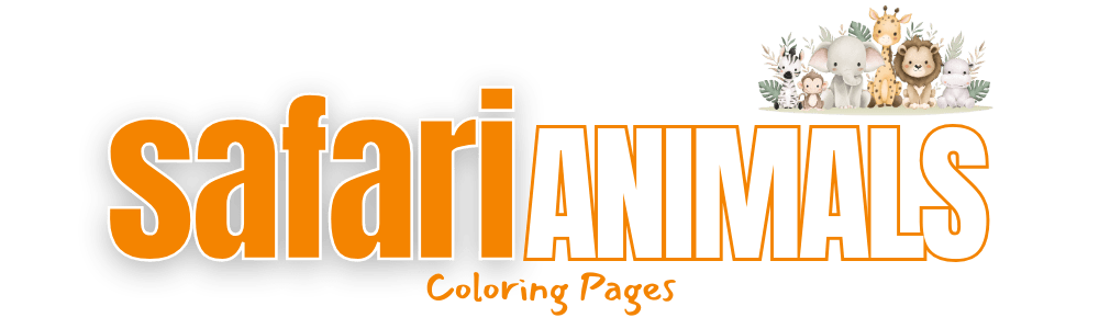 Safari Animals Coloring Pages