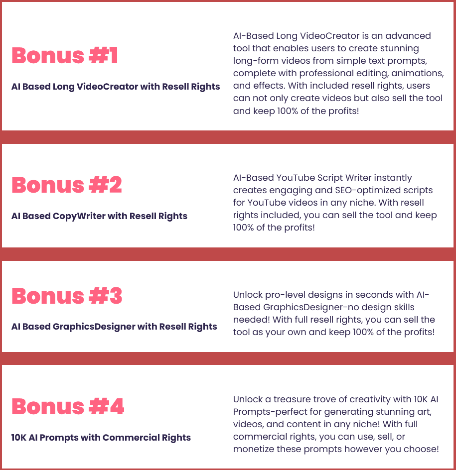 Lexi AI Bonuses