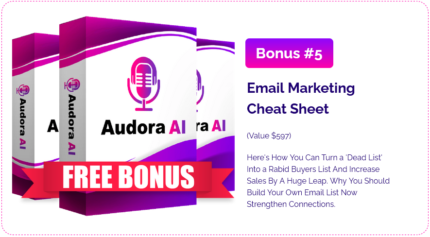Audora AI Bonus 5