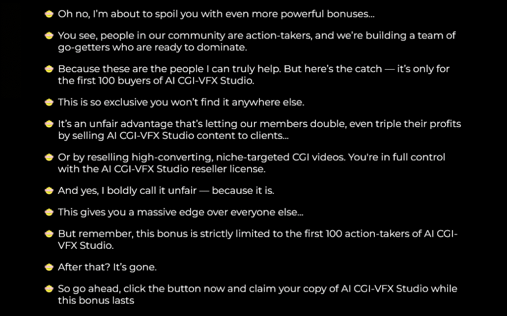CGI-VFX Studio Bonus 2
