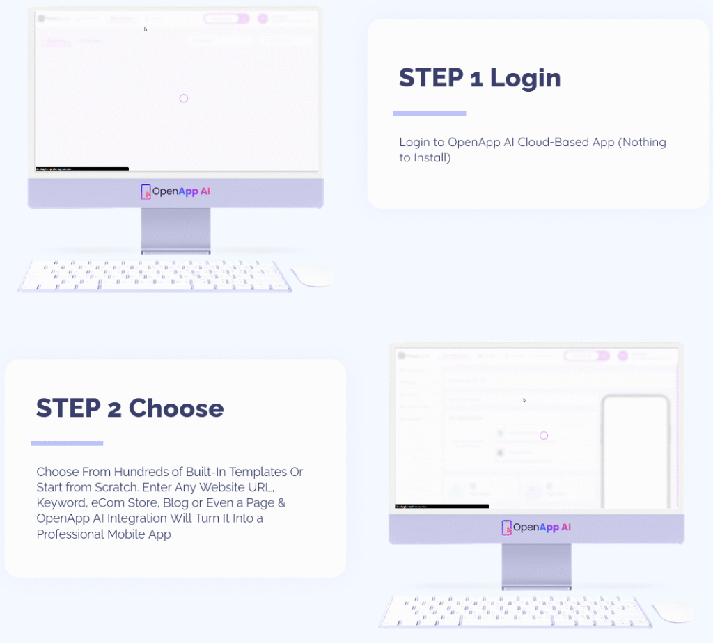 OpenApp AI 2.0 Step 1-2