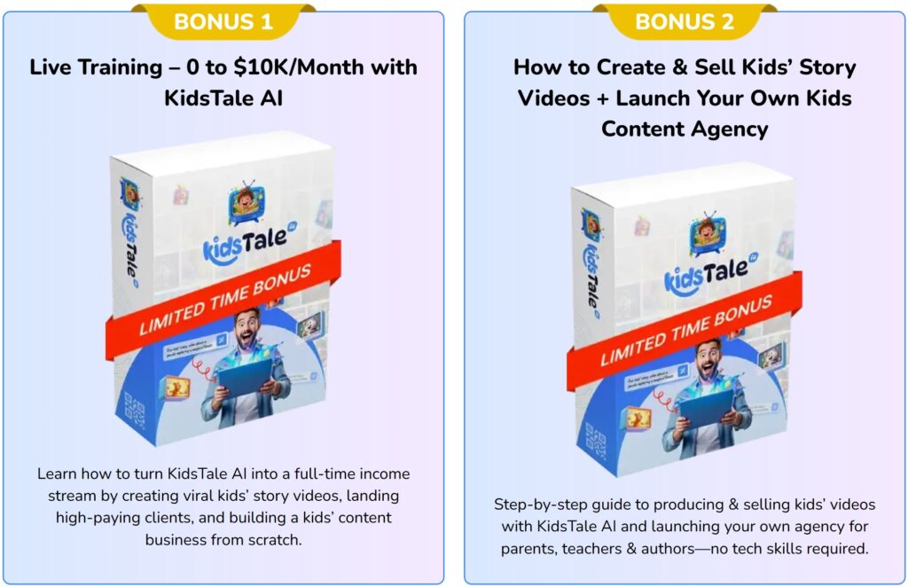KidsTale AI Step 1-2