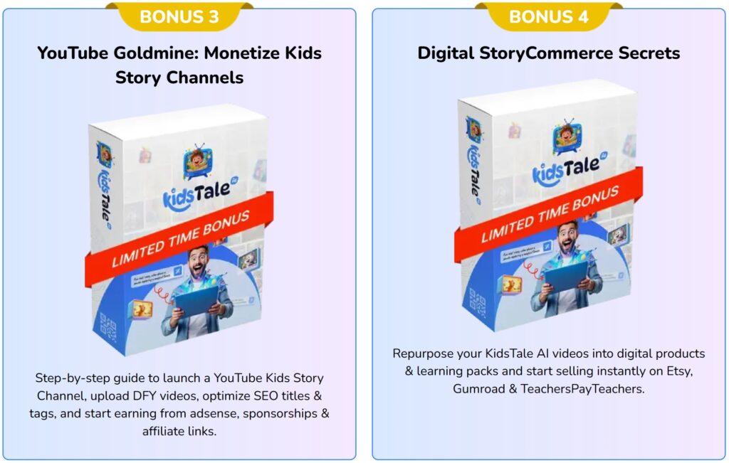 KidsTale AI Step 3-4