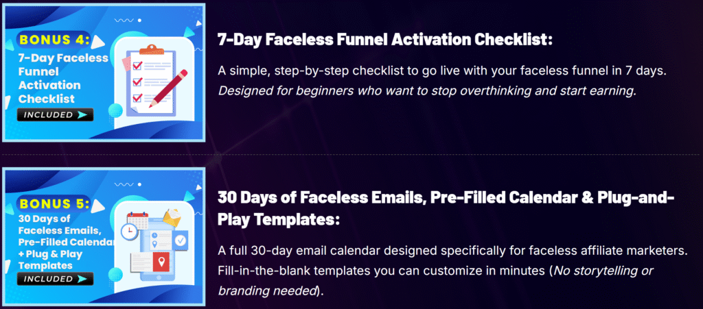 AI Faceless List Builder Bonus 4-5