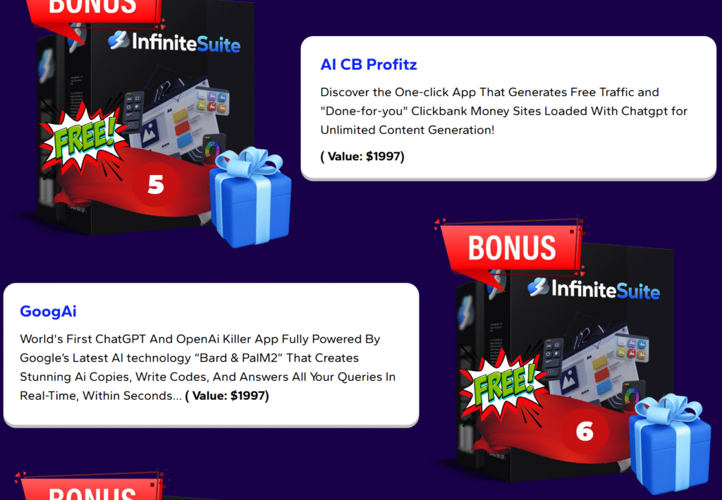 InfiniteSuite Bonus 5-6