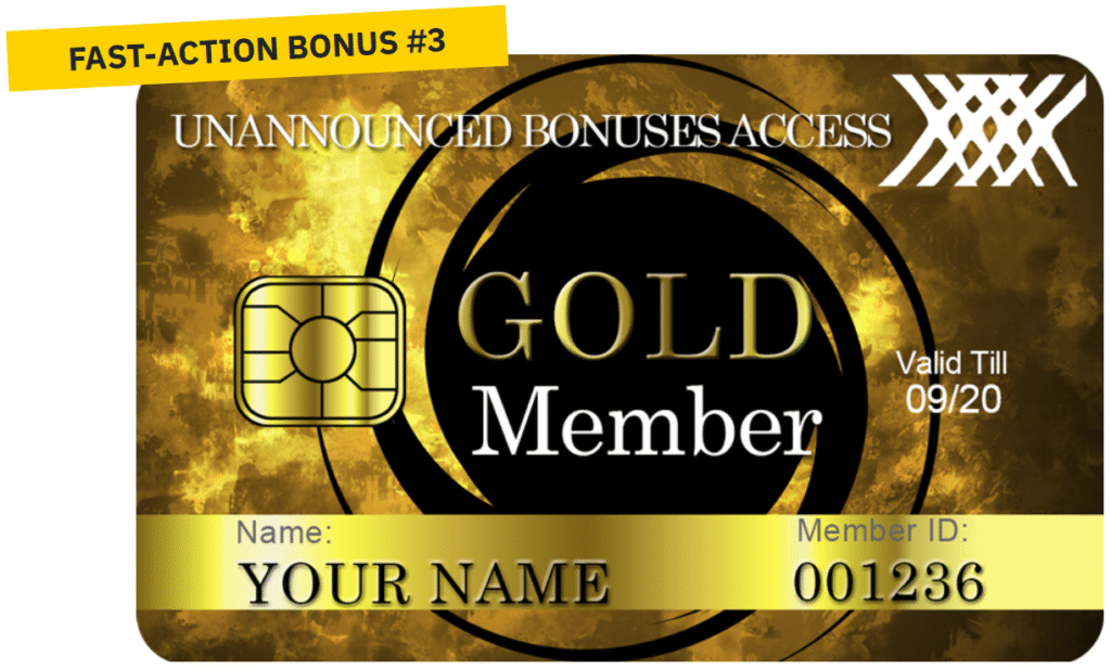 Money Mindset Makeover Bonus 3