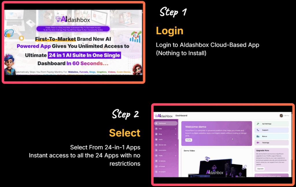 AI Dashbox Step 1-2
