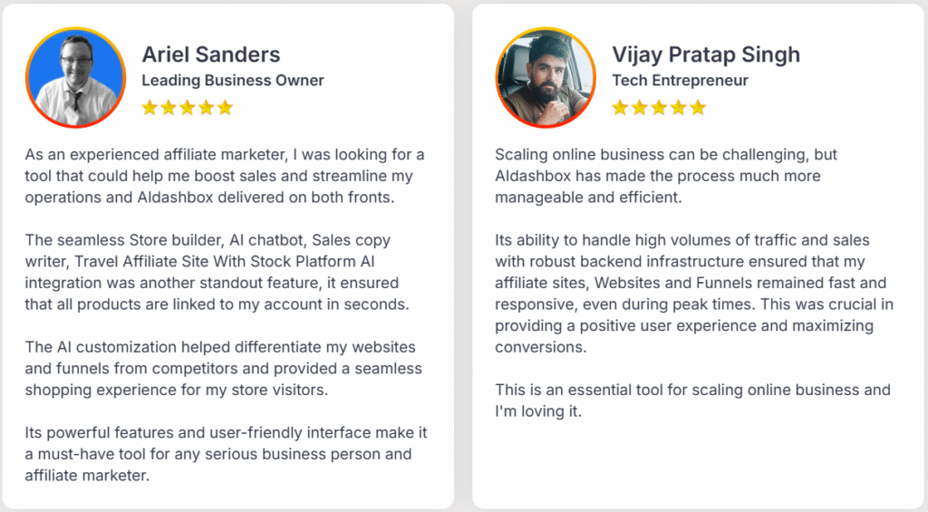 AI Dashbox Testimonials