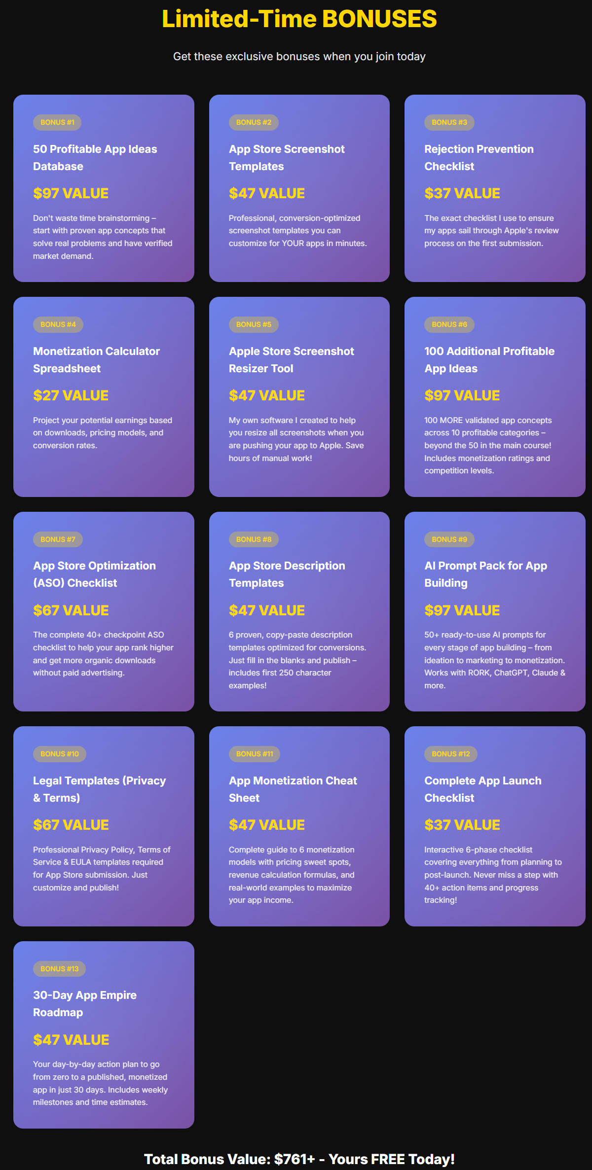 Meelo app empire Bonuses