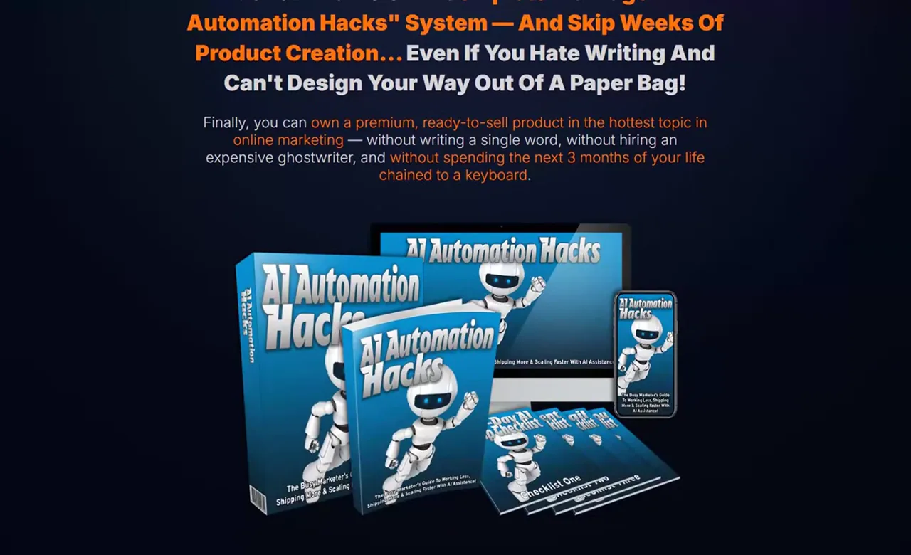 Frame from the AI Automation Hacks walkthrough video