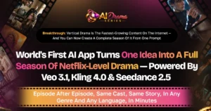 AI Drama Series sales page