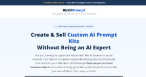 BizKitPrompt sales page