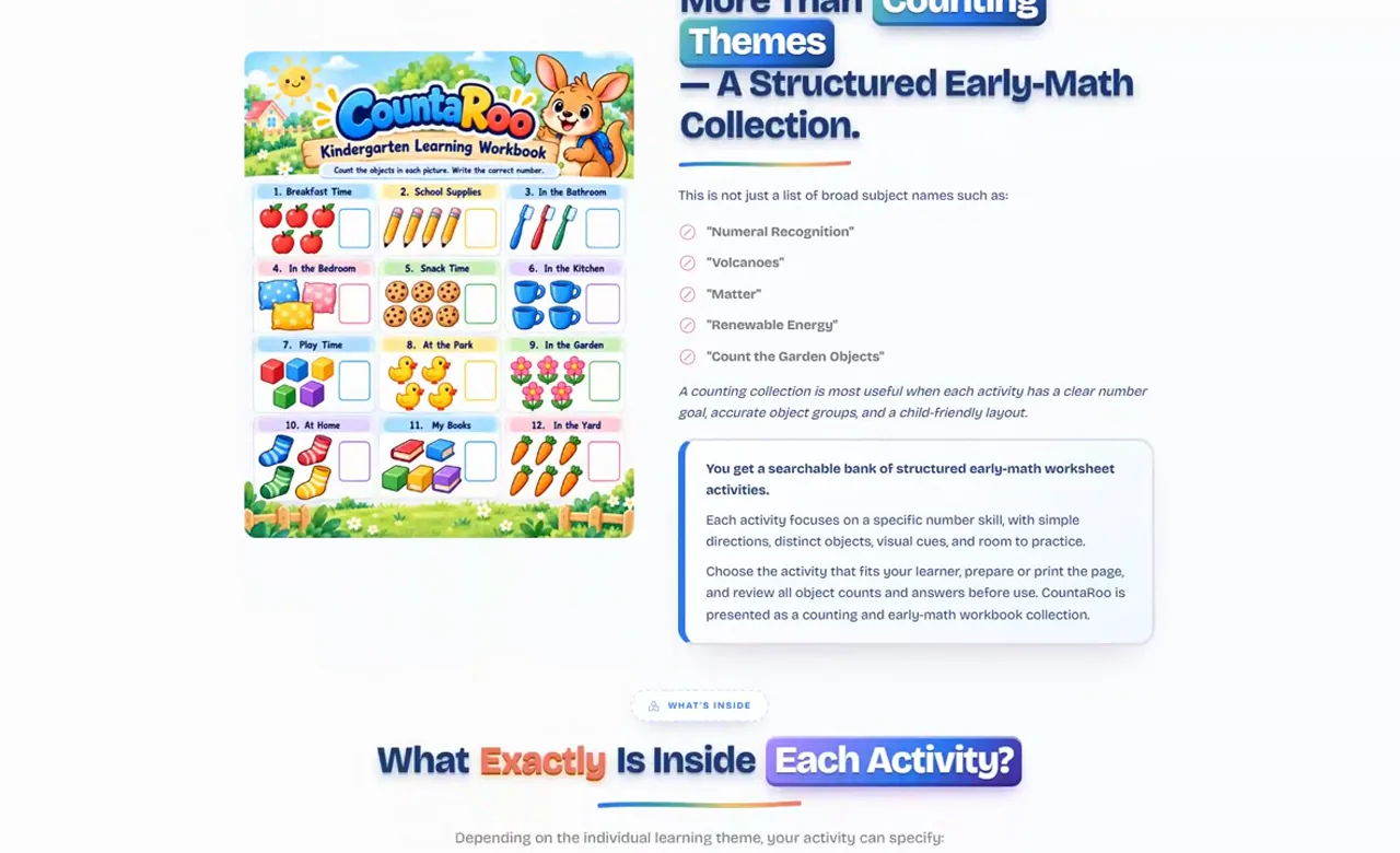 Frame from the CountaRoo walkthrough video
