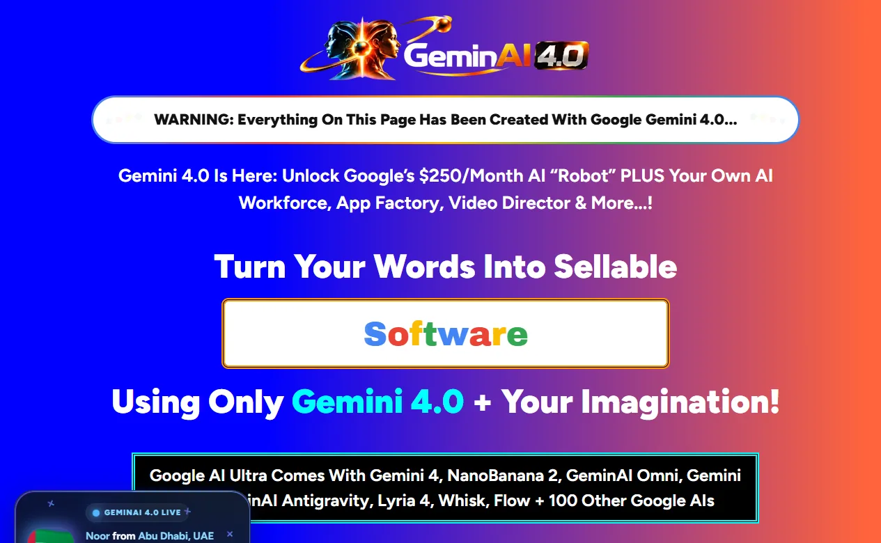 What is included in GeminAI 4.0