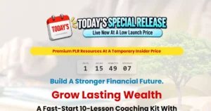 Grow Lasting Wealth sales page