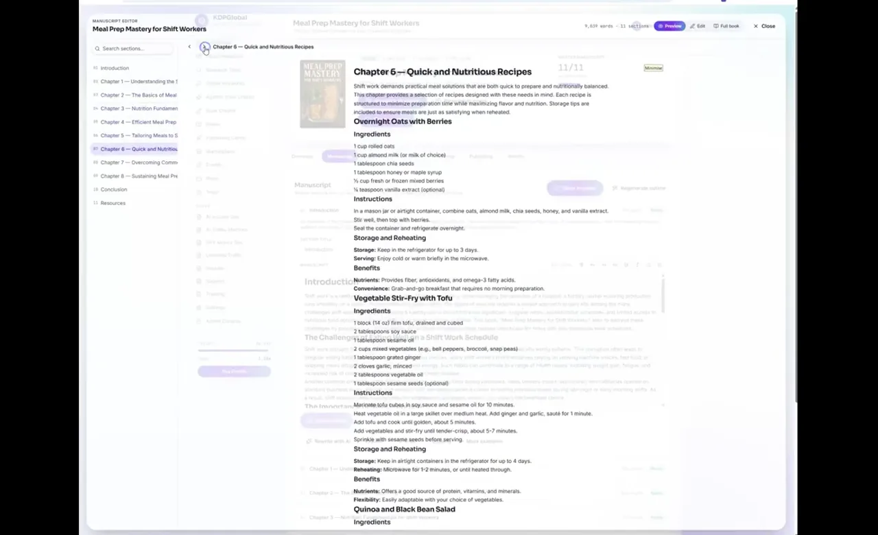 Frame from the KDPGlobal walkthrough video