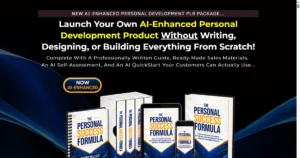 Personal Success Formula sales page